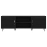 TV Cabinet Set Black Oak 150 x 30 x 50 cm Engineered Wood 862961