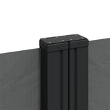 Retractable Side Awning Anthracite 140x1000 cm 4004718