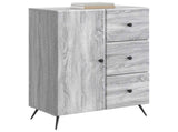 Sideboard Grey Sonoma 66 x 34.5 x 90 cm Engineered Wood 895551