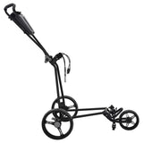 Golf Trolley Folding Manual Black 95 x 60 x 130 cm Iron 42033584