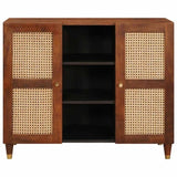 Sideboard Brown 90 x 33.5 x 75 cm Solid Mango Wood 4018908