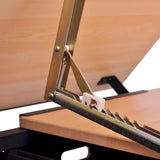 Two Drawers Tiltable Tabletop Drawing Table with Stool 20087