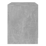 Bedside Cabinets 2 pcs Concrete Grey 45x34.5x44.5 cm Engineered Wood 809854