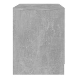 Bedside Cabinets 2 pcs Concrete Grey 45x34.5x44.5 cm Engineered Wood 809854