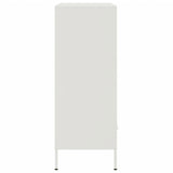 Highboard White 68x39x101.5 cm Steel 843107