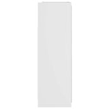 Bathroom Mirror Cabinet White 62.5x20.5x64 cm Engineered Wood 803308