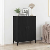 Sideboard Black Oak 69.5x34x90 cm Engineered Wood 862093