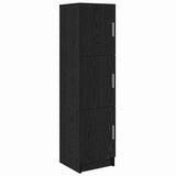 Highboard Black Oak 31.5 x 32 x 122.5 cm 869347