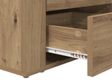 Bedside Cabinet Artisan Oak 35 x 50 x 60 cm Engineered Wood 881061