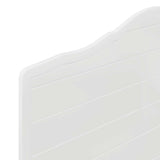 Headboard Gloss White Engineered wood 888698