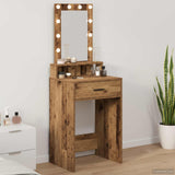 Dressing Table Brown 50 x 41 x 140 cm Engineered Wood 865161