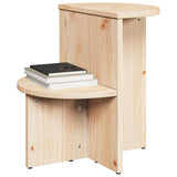Coffee Table Natural 50 x 40 x 50 cm Solid pine wood 873526
