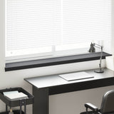Window Sill Anthracite with Wood Grain 160 x 20 x 4.5 cm PVC 42022308