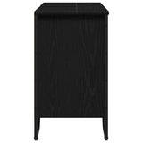 Bathroom Sink Cabinet Black Oak 91 x 35 x 60 cm Engineered wood 869182