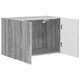 TV Wall Cabinet Grey Sonoma 59.5 x 31 x 40 cm Engineered Wood 892341