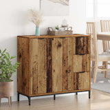 Sideboard Old Wood 89.5 x 33 x 82 cm Engineered Wood 883462