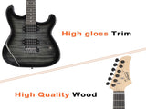 GST Stylish H-H Pickup Tiger Stripe Electric Kit with 20W AMP Bag 16611301