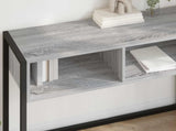 End Table Grey Sonoma 100 x 36 x 75 cm Engineered Wood 886693