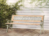 Garden Bench 122 cm Solid Firwood 317118