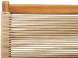 Folding Chairs 6 pcs Beige Solid Wood Acacia 3214635
