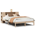Bookcase Bed without Mattress 160x200 cm Solid Wood Pine 3321544