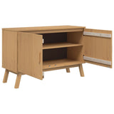 Sideboard OLDEN Brown 114x43x73.5 cm Solid Wood Pine 358609