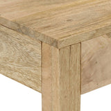 Console Table 110x30x75 cm Solid Bleached Wood Mango 351617
