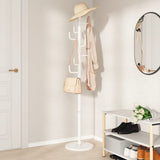 Coat Stand White 183 cm Powder-coated Iron 377106