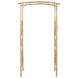 Garden Arch Natural 110 x 40 x 205 cm Bamboo 42028054
