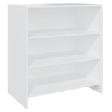 3 Piece Sideboard White Engineered Wood 3098073