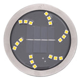 Solar Ground Lights with Ground Spikes Outdoor 12 pcs Warm White 4008199