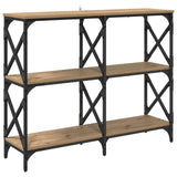 Console Table Artisan Oak 100 x 28 x 80.5 cm Engineered Wood 882782