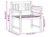 Garden Chairs 6 pcs Natural Solid Acacia Wood 3416307