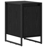 Bedside Table 2 pcs Black Oak 39.5 x 30 x 50 cm Engineered Wood 886643