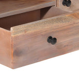 TV Cabinet 118x30x40 cm Solid Acacia Wood 322684