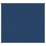 ZNTS Weighted Blanket Blue 220x235 cm King 15 kg Fabric 350801