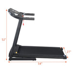 ZNTS 1.0HP Single Function Electric Treadmill With Hydraulic Rod 70995051