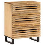 Sideboards 3 pcs 60x34x75 cm Solid Wood Rough Mango 3217079