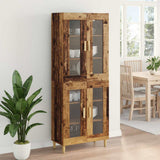 Highboard Old Wood 69.5 x 34 x 180 cm Engineered Wood 3415753