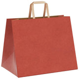 Paper Bags 250 pcs with Handles Red 32x22x24 cm 4101987