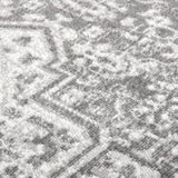 ZNTS Outdoor Rug Flatweave 115x170 cm Light Grey 317052