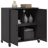 Sideboard Black 68x39x72 cm Steel 846656