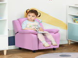 Kids Sofa Armchair Toddler Recliner Children's Chair Lounger Games Chair PU Leather w/ Storage T3398P348593