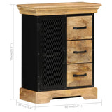 Sideboard 60x30x75 cm Solid Mango Wood 247580