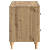Bathroom Sink Cabinet ALKMAAR Artisan Oak 82 x 41x 59 cm 896144