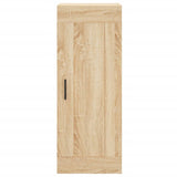 Wall Mounted Cabinet Sonoma Oak 34.5x34x90 cm Engineered Wood 830519