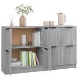 Sideboards 2 pcs Grey Sonoma 60x30x70 cm Engineered Wood 3115810