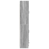 Cabinet Set 2 pcs Grey Sonoma Engineered Wood 3416940