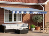 Manual Retractable Awning with LEDs 2.5 x 2 m 3419341