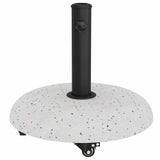 Parasol Base 21kg White Concrete Round 42007322